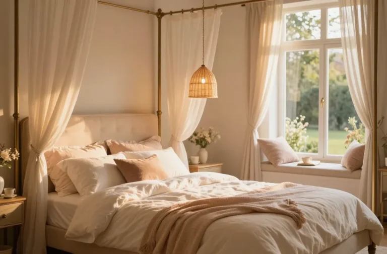 12 Cozy Feminine Bedroom Ideas with Warm Lighting: Glow Up Edit