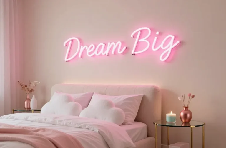 11 Girly Room Ideas with Led Lights and Neon Signs Glow-Up