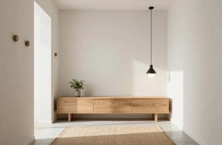 12 Home Entrance Ideas with Clean Minimalist Lines You’Ll Love