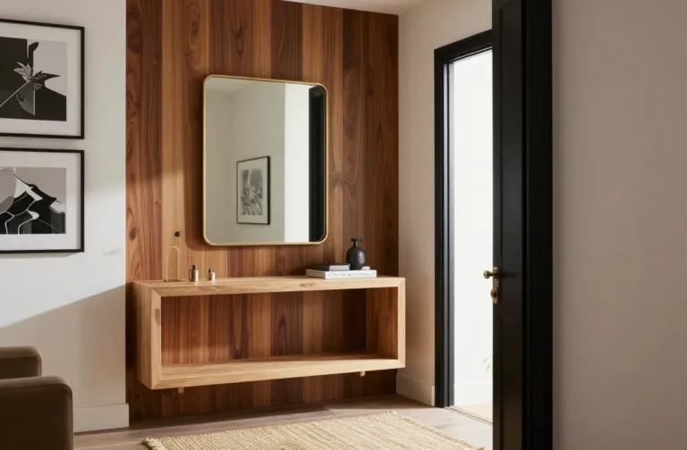 9 Entrance Wall Decor Ideas with Accent Walls That Wow