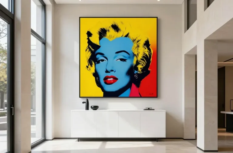 10 Home Entrance Ideas with Statement Artwork: Bold Openings