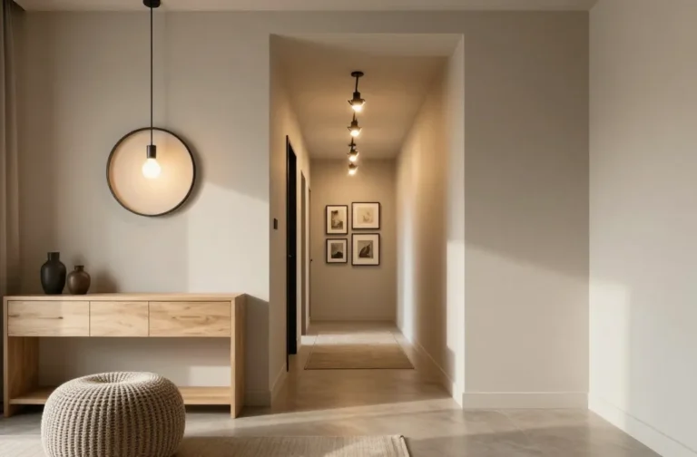 13 Entry Foyer Design Ideas with Contemporary Lighting: Bold First Impressions
