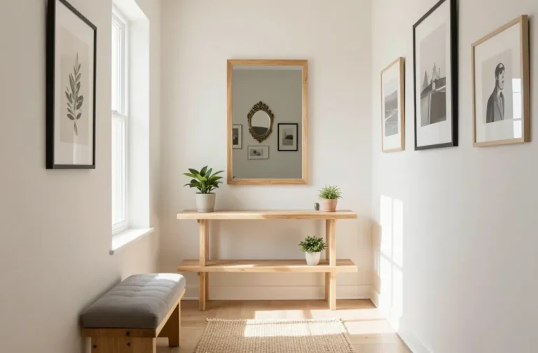 11 Entrance Wall Decor Ideas with Mirrors and Art You’Ll Love