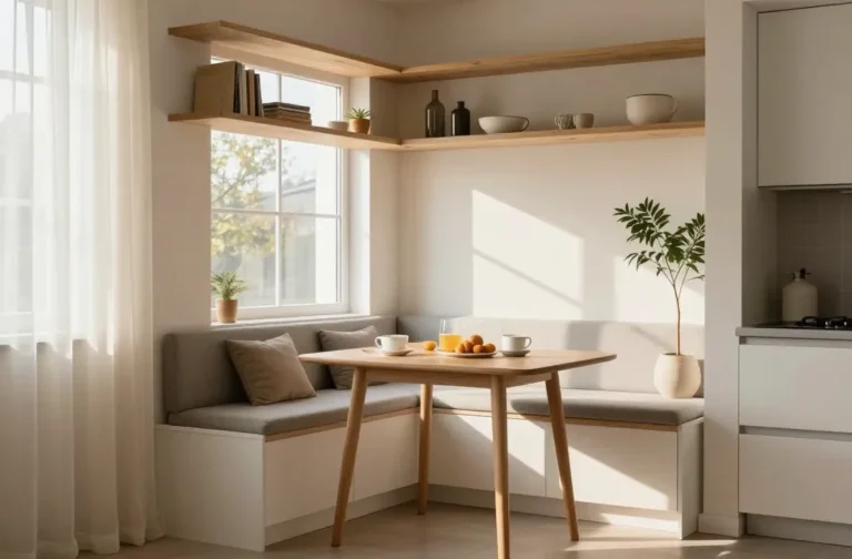 12 Breakfast Nook Ideas with Cabinets for Extra Storage You’Ll Love
