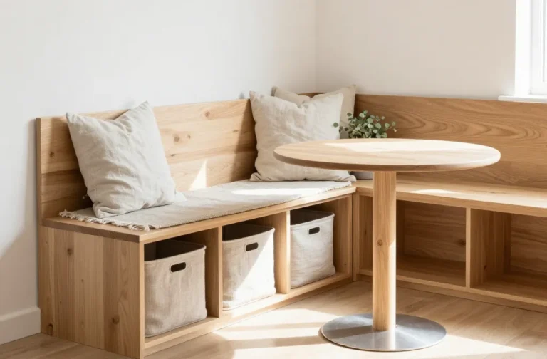 12 Breakfast Nook Ideas with Storage That Reduce Clutter You’Ll Love