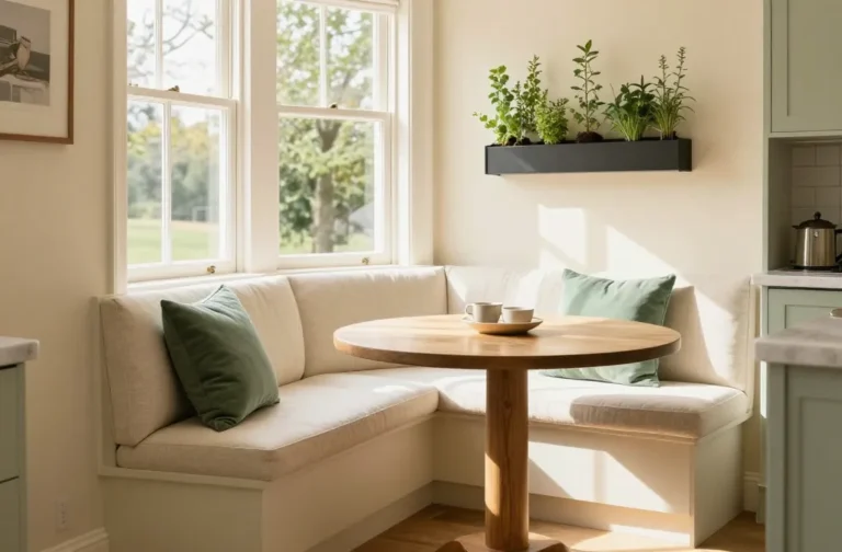 13 Small Kitchen Breakfast Nook Ideas That Save Space Beautifully: Tiny Space, Big Charm