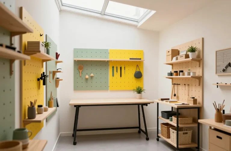8 Creative Craft Room Upgrades That Save Space: Tiny Room, Big Style