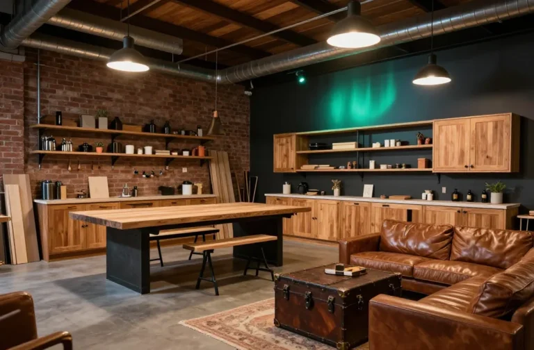 11 Woodworking Shop Man Cave Ideas That Blend Function and Style for Your Space