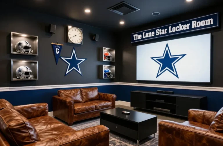 9 Dallas Cowboys Man Cave Ideas for the Ultimate Fan Cave: Top Picks