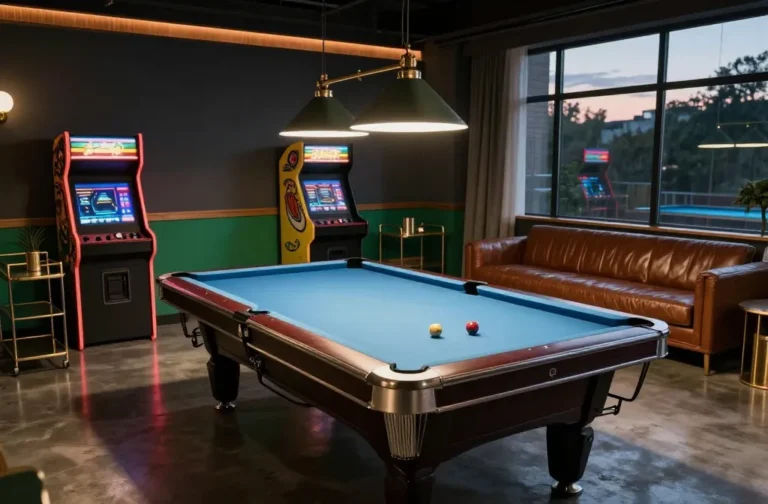 12 Pool Room Ideas Man Cave Fans Will Want to Copy: Club Edition