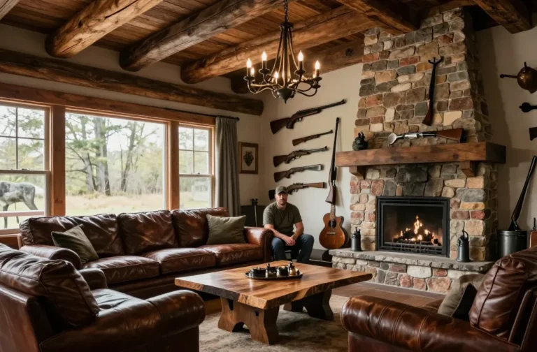 9 Hunting Man Cave Ideas Every Outdoorsman Will Love: Luxe Retreats
