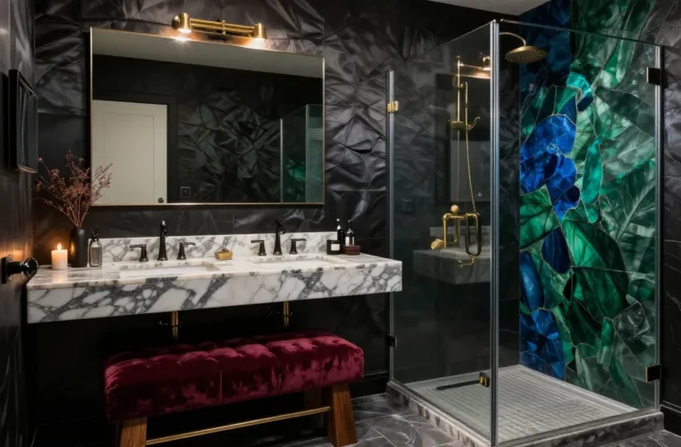 10 Man Cave Bathroom Ideas That Complete the Ultimate Setup: Luxe & Bold