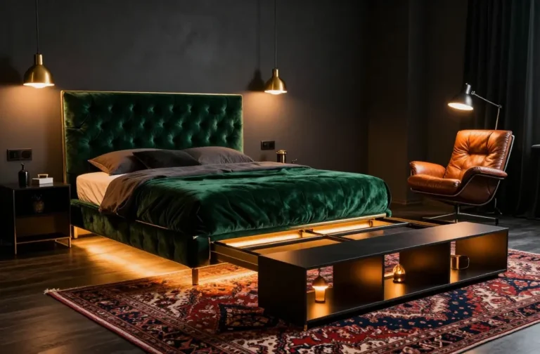 11 Man Cave Bedroom Ideas Every Bachelor Will Appreciate: Bold Sleep Zones
