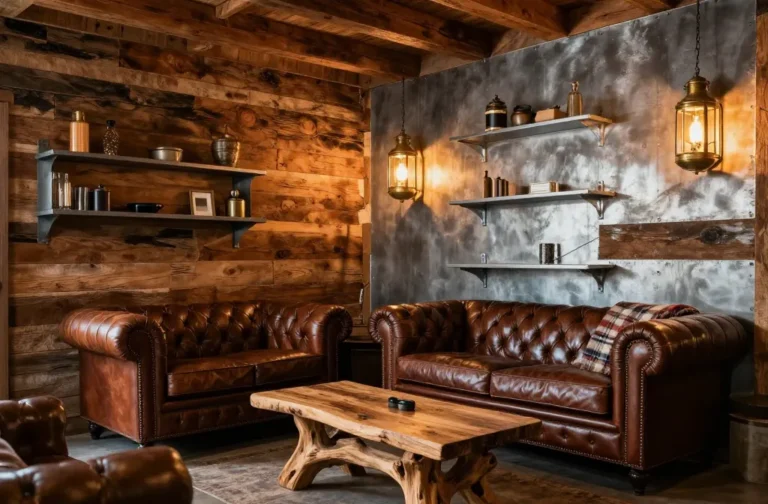 12 Rustic Man Cave Ideas Packed with Character and Charm: Gallery of Bold Spaces