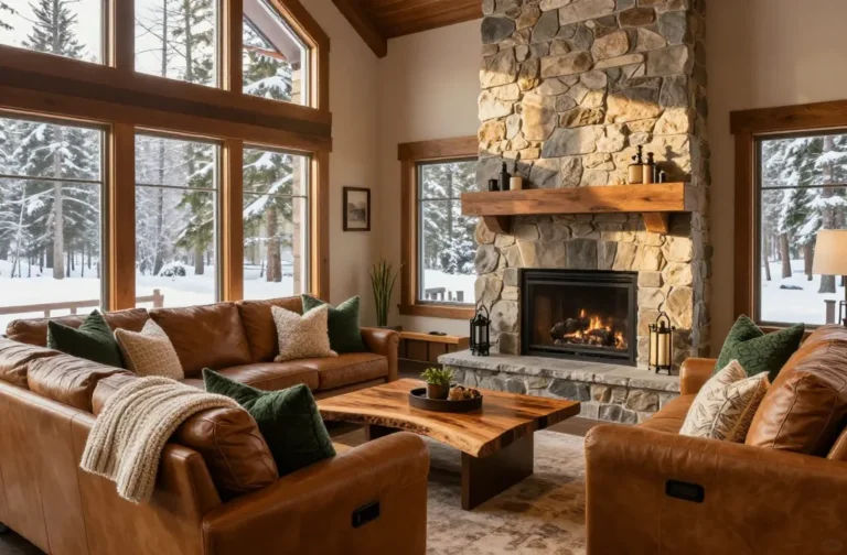 10 Cozy Lodge Living Spaces Designed for Relaxation and Connection You’Ll Want to Copy