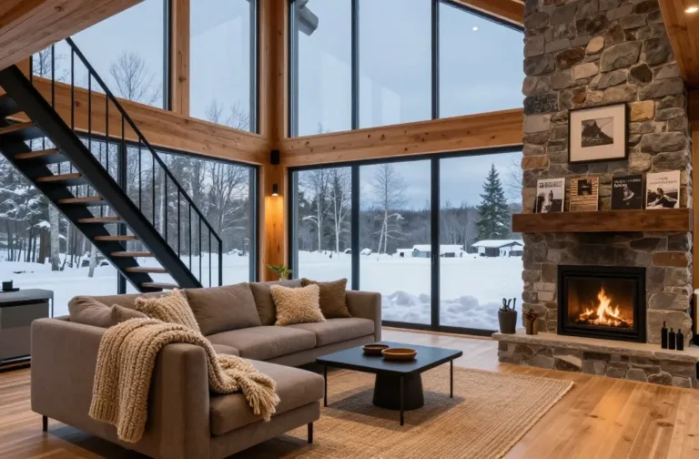 11 Cozy Lodge Designs That Feel Like the Ultimate Winter Getaway: Cozy Off-Grid Retreats