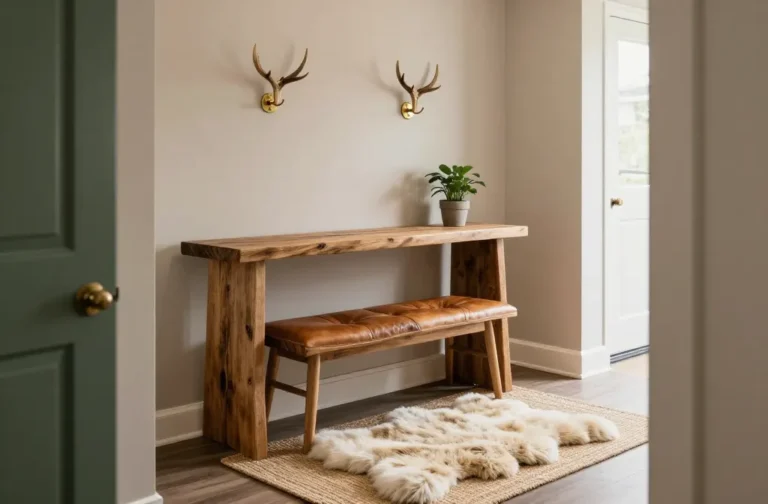 10 Cozy Lodge Entryway Ideas That Make a Memorable First Impression: Welcoming Homes