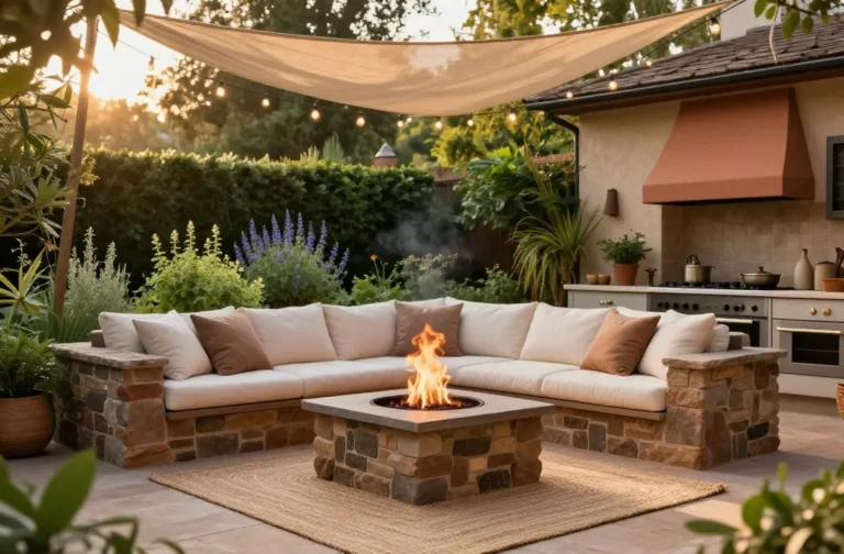 8 Cozy Backyard Ideas You'Ll Want to Use Every Day: Sunlit Herb Garden Kitchen