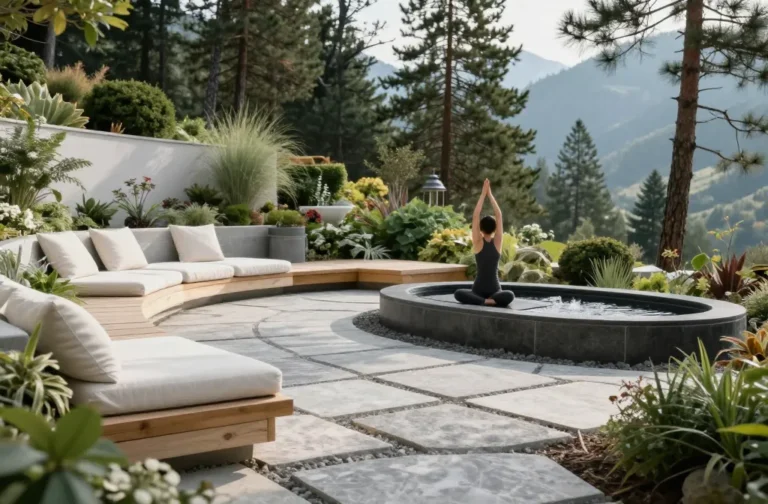 11 Yoga Garden Ideas Inspired by Luxury Mountain Retreats: Luxe Alfresco Zen